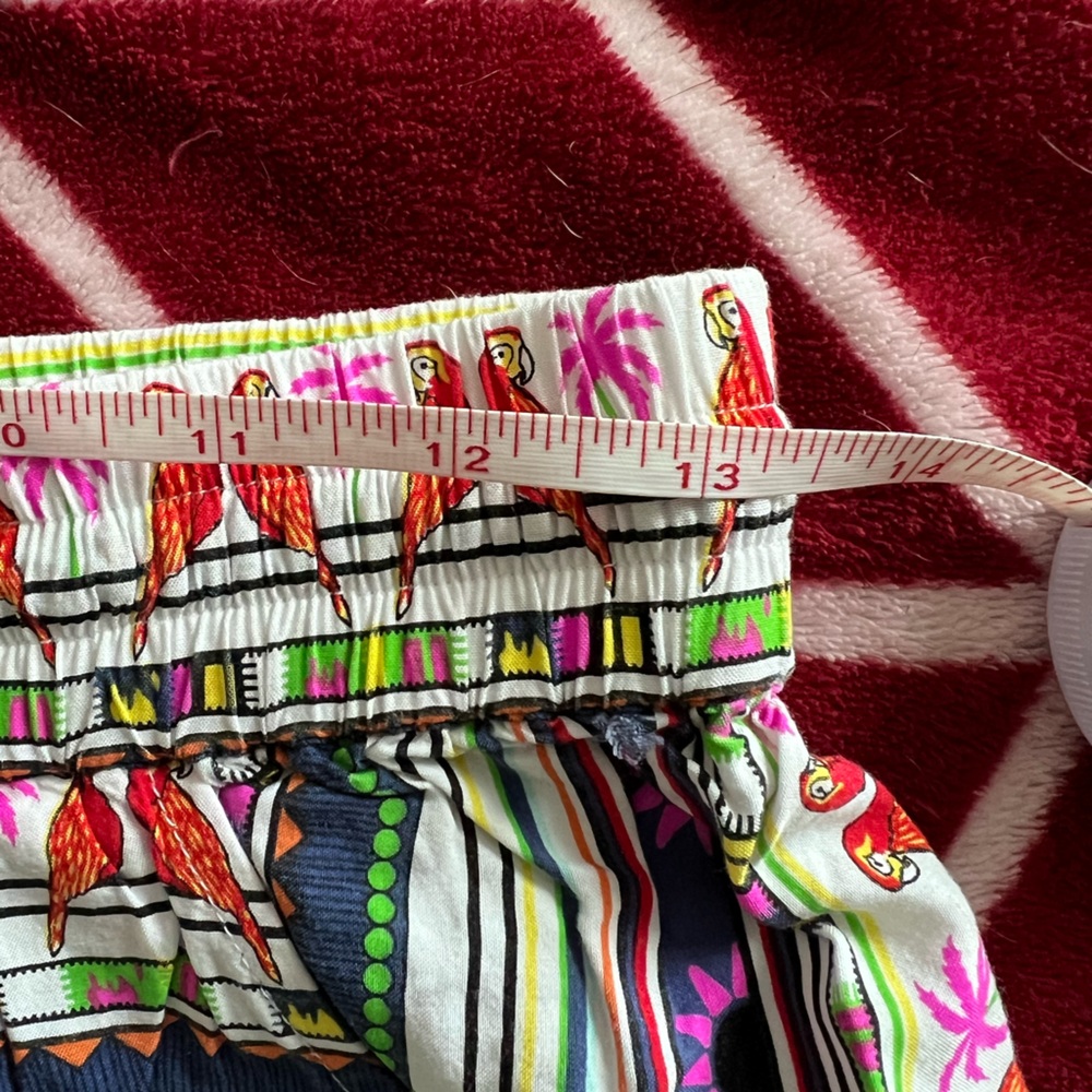 EUC Mara Hoffman Parrot Print Crop Pants Small - Picture 9 of 10